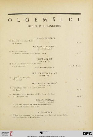 Ölgemälde des 19. Jahrhunderts (Nr. 39-150)