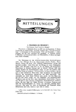 Steinbeis als Erzieher