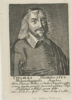 Bildnis des Thomas Hobbesivs