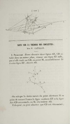 Note sur la théorie des roulettes.