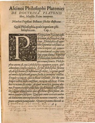 De doctrina Platonis liber