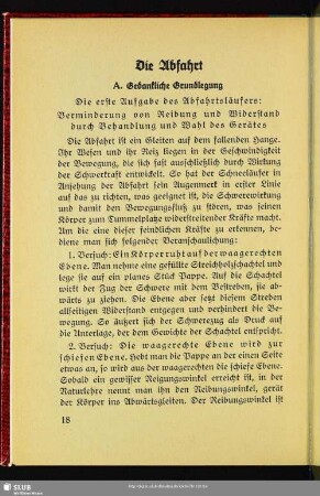 Die Abfahrt