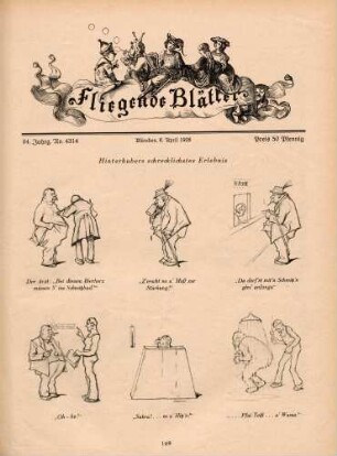 "Hinterhubers schrecklichstes Erlebnis"