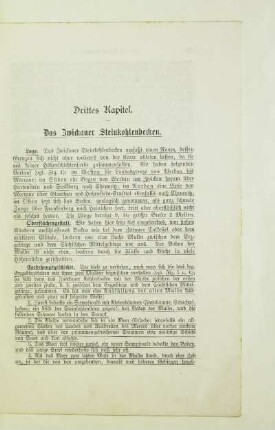 Drittes Kapitel. Das Zwickauer Steinkohlenbecken
