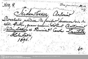 Dissertationes iuris criminalis 0030,16