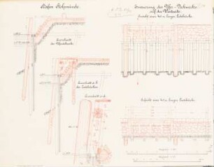 Hafen, Stolpmünde: Ansicht, Grundriss, Schnitte 1:50, 1:15