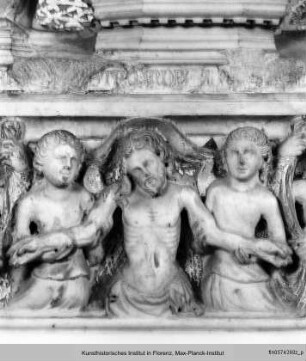 Altarpolyptychon : Predella : Beweinung Christi