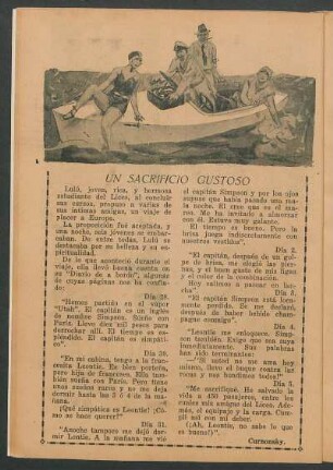 Un sacrificio gustoso