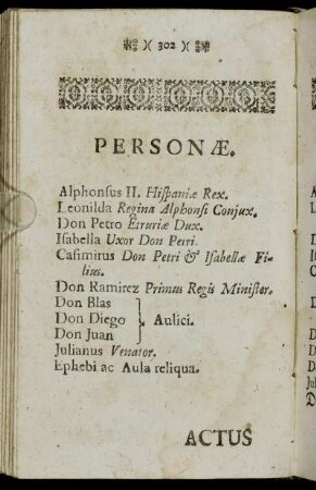 Personæ.