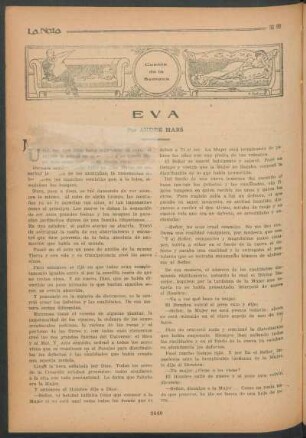 Cuento de la semana : Eva