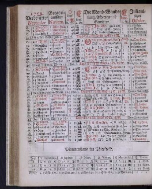 1759. Verbesserter November.