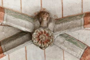 Rosette mit Maske