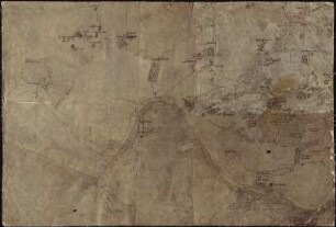 Bl. 203: Gegend um Dresden-West, 1:13 333, 1586-1634 : Ur-Öder Bl. 203 : Gegend um Cotta