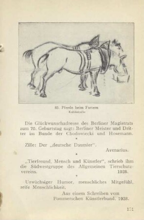 83. Pferde beim Futtern