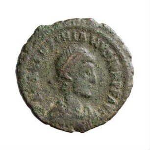 Münze, Aes 4, 9. August 378 - 25. August 383 n. Chr.