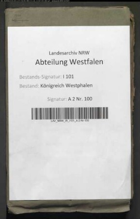 Aktiv- und Passivvermögen des Domstifts Paderborn