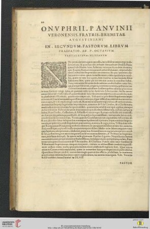 In secundum fastorum librum praefatio