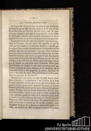 § III. Troisième filtration et cuite
