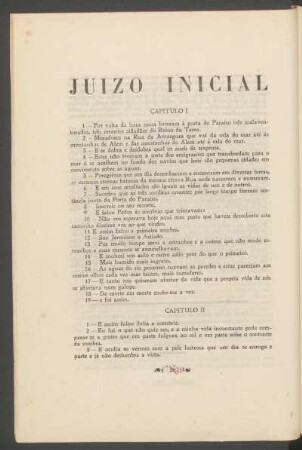 Juízo inicial