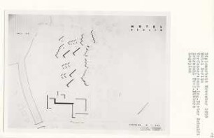 Motel Berlin, Berlin-Wannsee (Diplomarbeit bei Kurt Dübbers): Lageplan 1:500