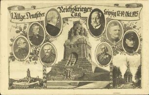 1. Allge. Deutscher Reichskriegertag Leipzig 17.-19. Okt. 1925