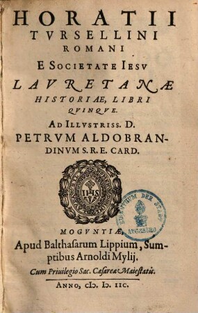 Lauretanae historiae libri quinque