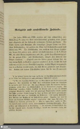 Religiöse und confessionelle Zustände