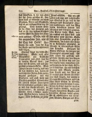 622-632, Hierauf folget die dritte Erinnerung: Meide nach ...