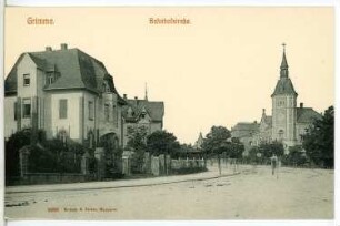 Grimma. Bahnhofstraße