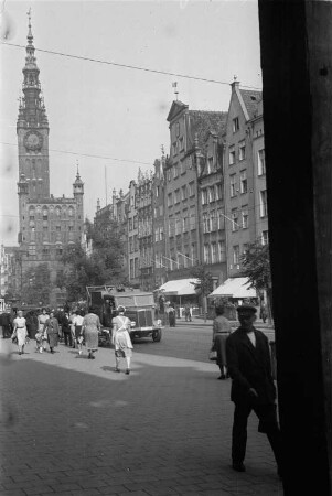 Rechtstädtisches Rathaus : Das sogenannte Rechtstädtische Rathaus in Danzig.