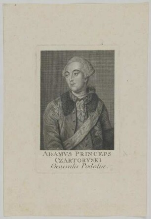Bildnis des Adamvs Czartoryski