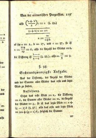 Sechsundzwanzigste Aufgabe