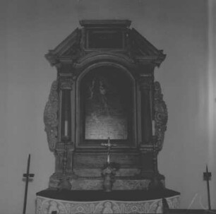 Freilichtmuseum Kommern, Barockaltar der Kapelle aus Schützendord