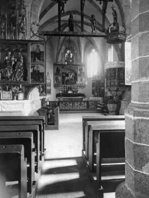 Miasteczko Sklaskie / Georgenberg (Polen) ?, Kirche nach Osten
