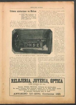 Crimen misterioso en Melum