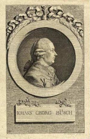 Bildnis von Johann Georg Büsch (1728-1800)