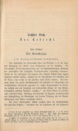 Erster Abschnitt. Die Grundzüge