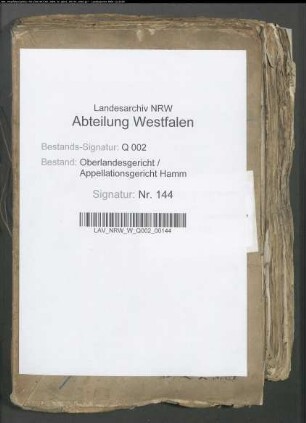 Adliges Gut Landhausen, Bd. 1