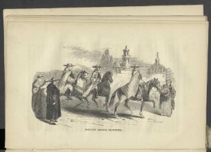 Mexican priests travelling.