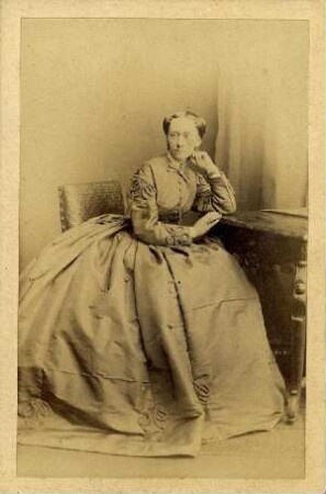 Bildnis von Amalie (1826-1901), Prinzessin von Schleswig-Holstein-Sonderburg-Augustenburg