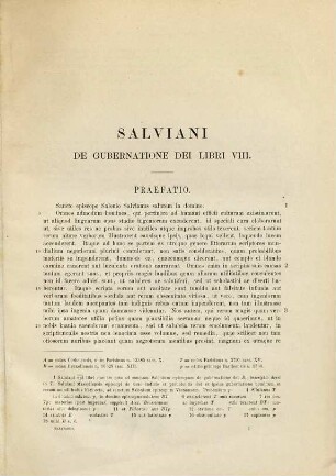 Salviani presbyteri Massiliensis libri qui supersunt