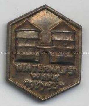 WHW-Abzeichen, Hamburger Steintor, Straßensammlung im Gau Hamburg von 1934/1935