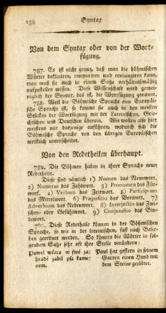 Von dem Syntax oder von der Wortfügung.