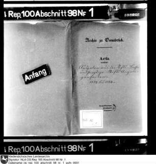 Ausgaben aus der Stiftskasse und sonstige Stiftsangelegenheiten