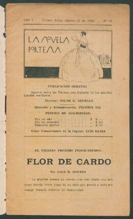 1922000118: La canción que mató : [novela inédita]