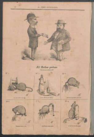 El Ratón goloso. : "Del Universo Ilustrado"
