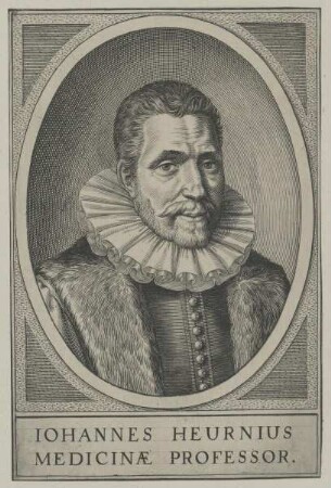 Bildnis des Iohannes Heurnius