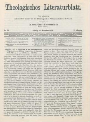 401-403 [Rezension] Schneider, Carl, Einführung in die Neutestamentliche Zeitgeschichte