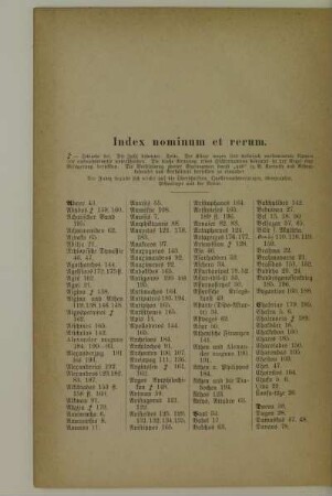 Index nominum et rerum