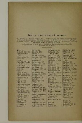 Index nominum et rerum